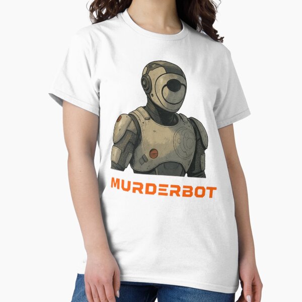 Artikel-Vorschau von Murderbot, designt und verkauft von Hoops and Movie Sticks.