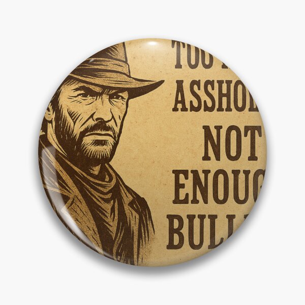 Item preview, "Western quote" – For real gunslingers designed and sold by Bernd Friese.