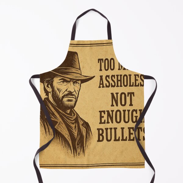 Item preview, "Western quote" – For real gunslingers designed and sold by Bernd Friese.