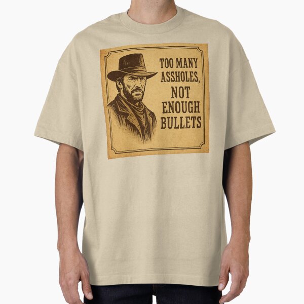 Item preview, "Western quote" – For real gunslingers designed and sold by Bernd Friese.