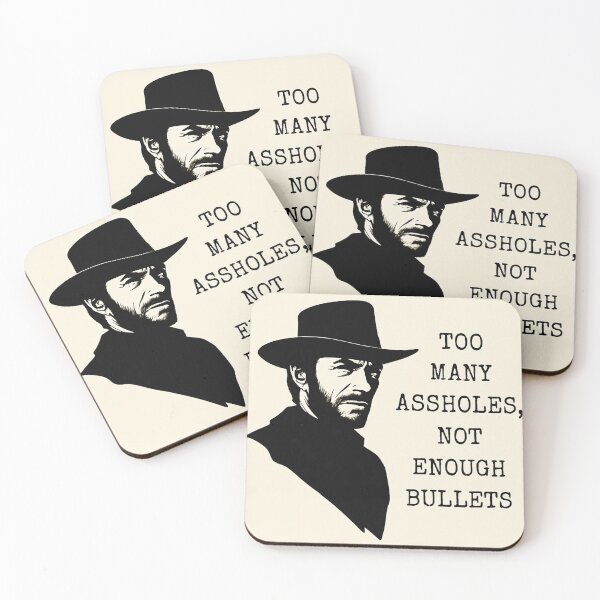 Item preview, "Western quote" – For real gunslingers designed and sold by Bernd Friese.