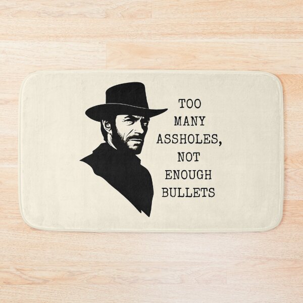 Item preview, "Western quote" – For real gunslingers designed and sold by Bernd Friese.