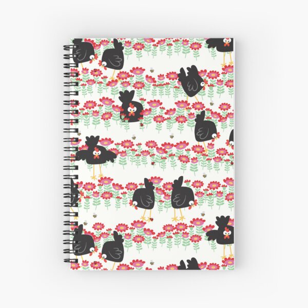 Item preview, Chickens in the Garden Pattern designed and sold by Studio Moo Designs.