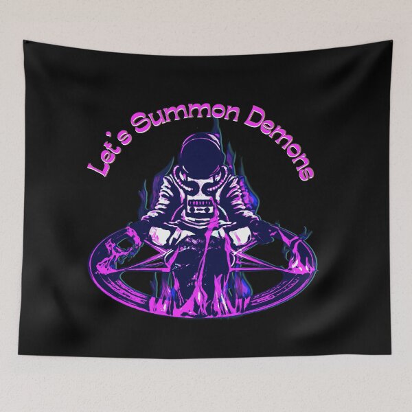 Item preview, Astronaut Summon Demons  designed and sold by Scaryzz.