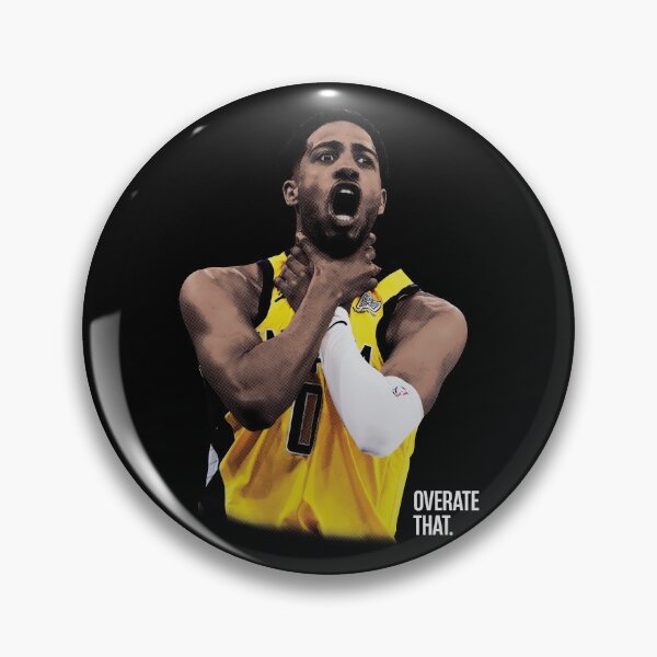 Item preview, Tyrese Haliburton Pacers Overrate That Fan Art designed and sold by RussCrosby.