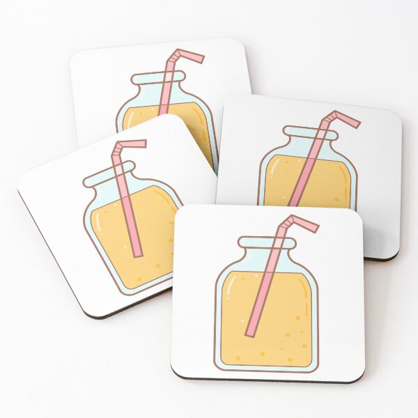 Item preview, Cute Summer Drink Orange Juice Bottle designed and sold by nuchz.