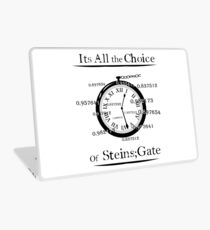 the choice of steins gate Laptop Skin