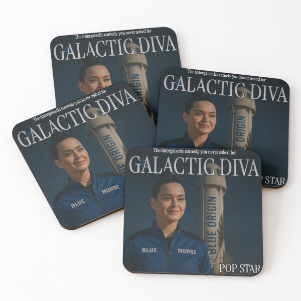 Item preview, Galactic Diva - Movie Poster Design - Singer in Space designed and sold by TTeamDesigns.