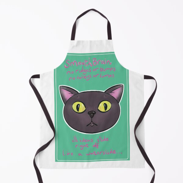 Item preview, Smooth brain kitty designed and sold by IchorLux.
