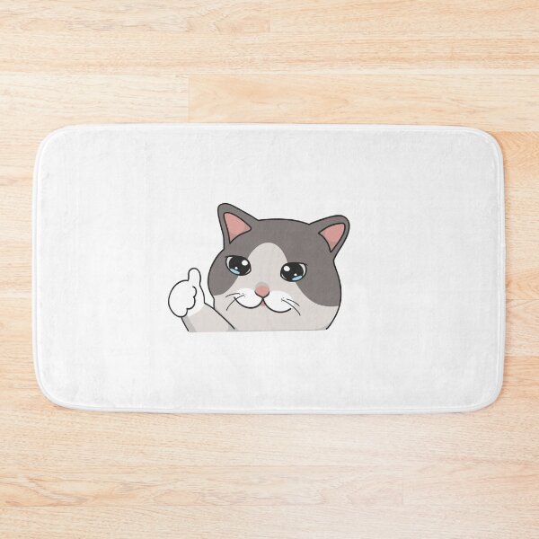 Item preview, I'm Fine Cat (Thumbs Up) designed and sold by goal-getter.