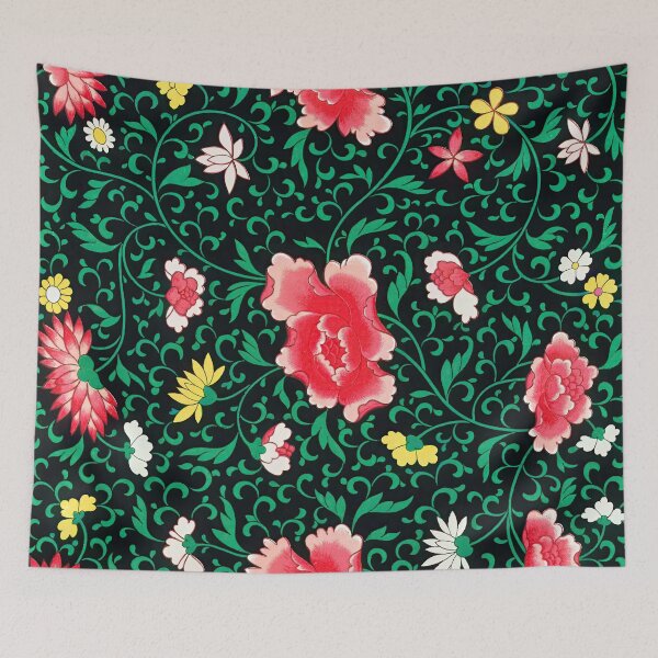 Item preview, Chinese Ornament Example:  Lucky Peony Flourish (1895) designed and sold by stevepmp.