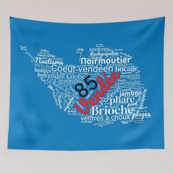 Item preview, Proud to be from Vendée – Heart in Vendée designed and sold by Panneaux et signalisations - NPOITEVIN.
