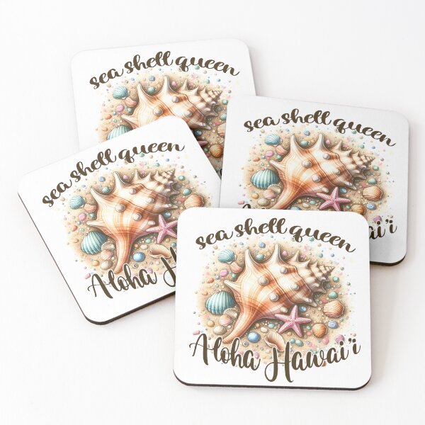 Item preview, Sea shell queen aloha Hawai'i designed and sold by J Uila.