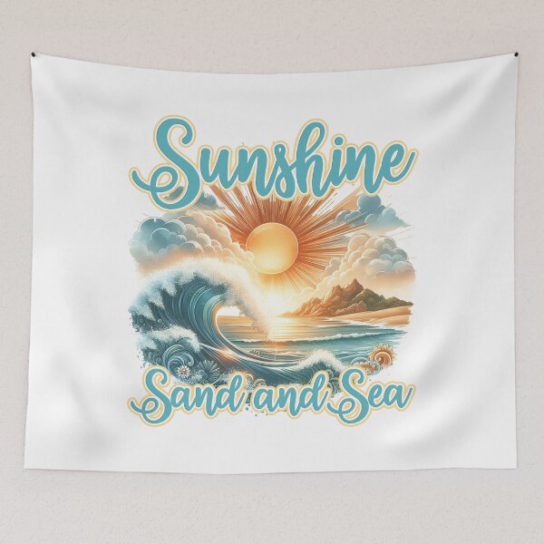 Item preview, Sunshine, sand and sea designed and sold by J Uila.