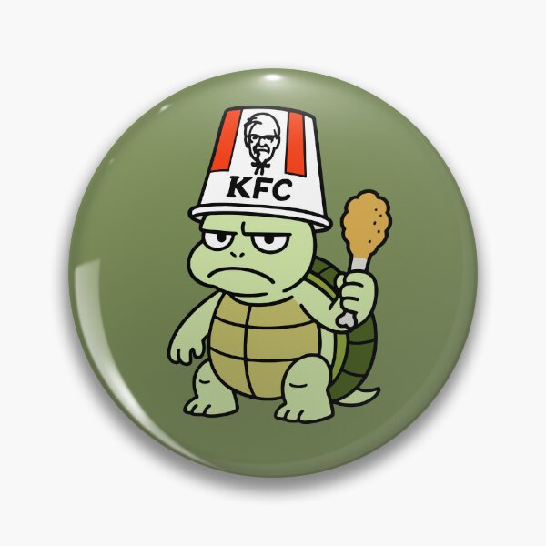Item preview, Grumpy KFC Turtle designed and sold by DrawnByAsh.