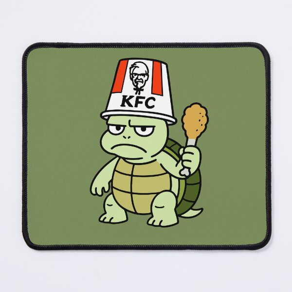 Item preview, Grumpy KFC Turtle designed and sold by DrawnByAsh.