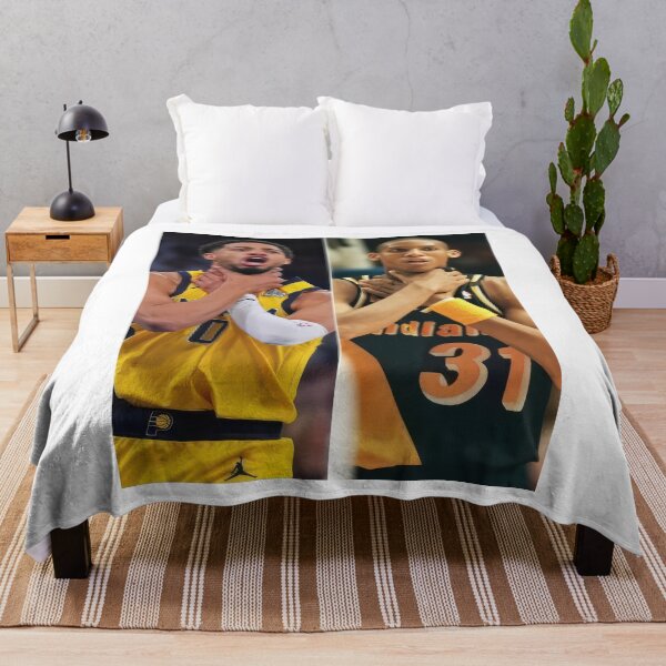 Item preview, Tyrese Haliburton Reggie Miller Pacers Overrate That Choke Meme Fan Art designed and sold by RussCrosby.