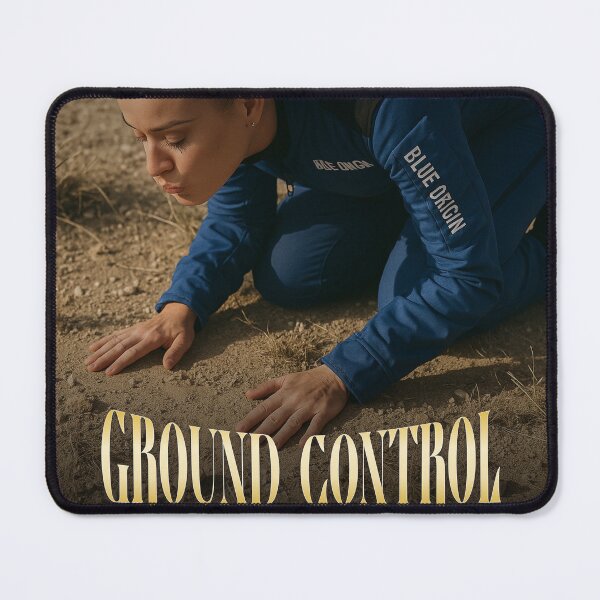 Item preview, Ground Control - Movie Poster Design - Singer in Space - Funny Design designed and sold by TTeamDesigns.