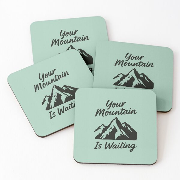 Item preview, Motivational mountain design – “Your Mountain Is Waiting” designed and sold by Bernd Friese.