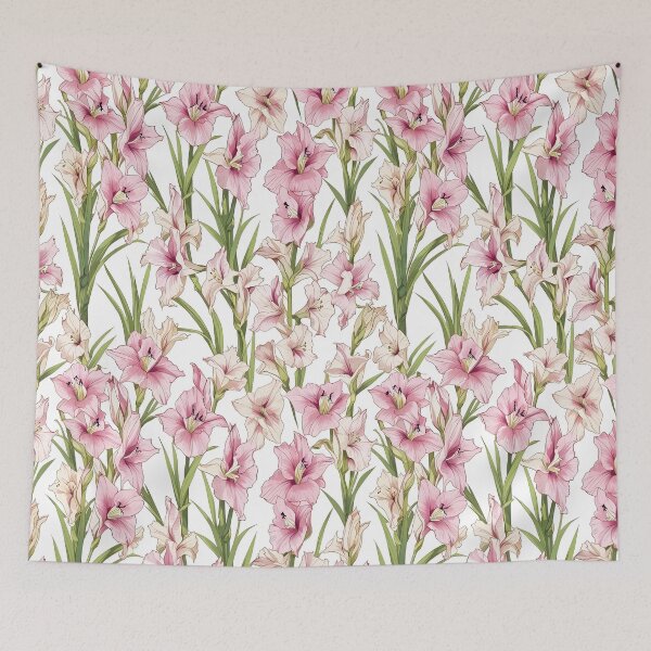 Item preview, August Gladiolus Flower designed and sold by CoolPixels.