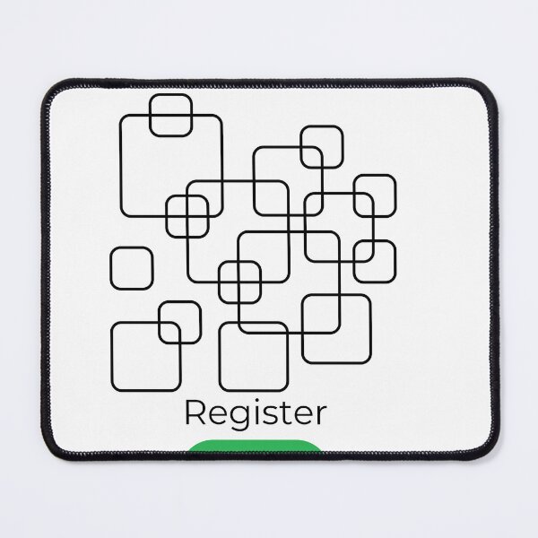 Item preview, Register Now Bold Minimalist Typography Tee designed and sold by Ravivan.