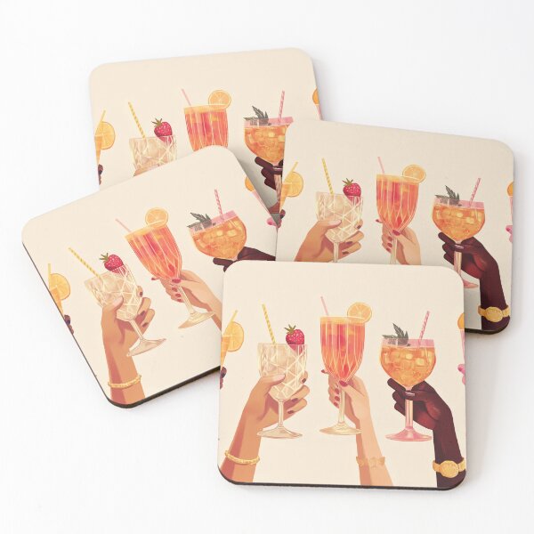 Item preview, Cheers in Color: A Toast to Summer designed and sold by Patricks-Art.