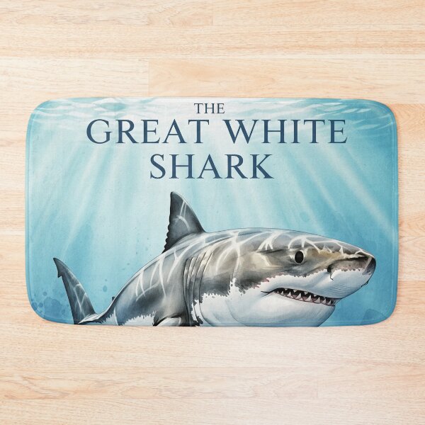 Item preview, The Great White Shark designed and sold by 4rtistcDrift.