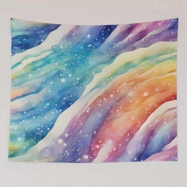 Item preview, Abstract Rainbow Waves designed and sold by CalmnessbyChoice.