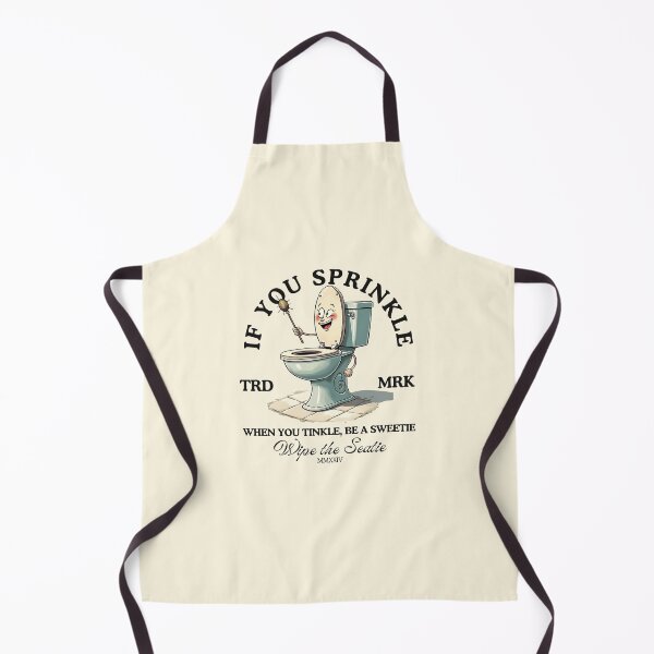 Item preview, If you sprinkle when you tinkle, be a sweetie, wipe the seatie designed and sold by Peerless-Prime.