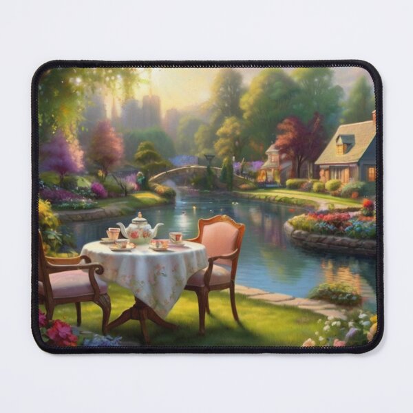 Item preview, A Quiet Spring: Tea by the Garden Canal designed and sold by BlareBlare.