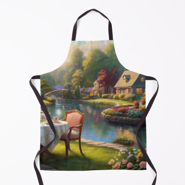 Item preview, A Quiet Spring: Tea by the Garden Canal designed and sold by BlareBlare.