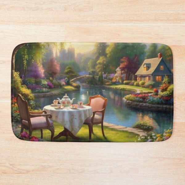 Item preview, A Quiet Spring: Tea by the Garden Canal designed and sold by BlareBlare.