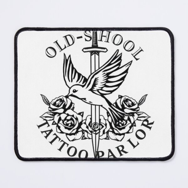 Item preview, Black and White Tattoo Parlor Logo designed and sold by PixelArc.