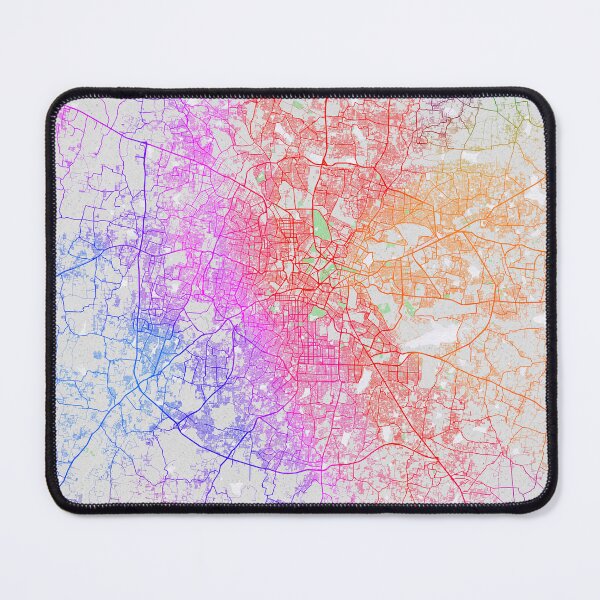 Item preview, Bengaluru City Map of India - Colorful designed and sold by deMAP.