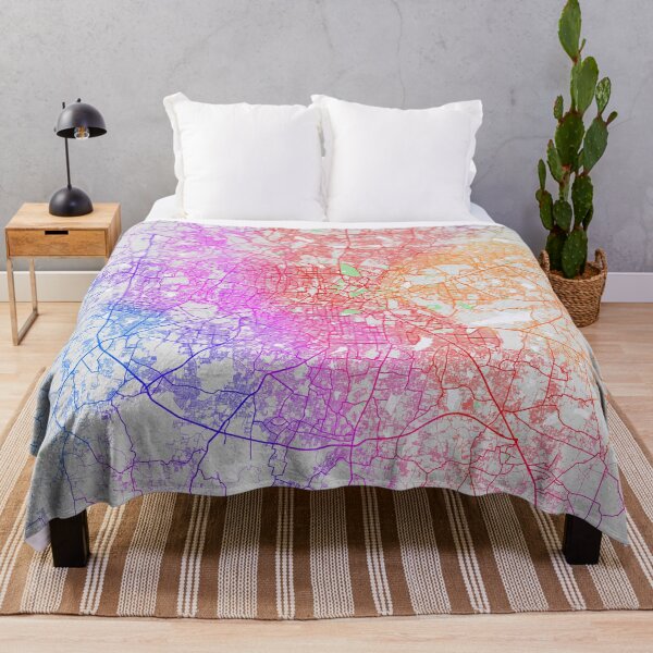 Item preview, Bengaluru City Map of India - Colorful designed and sold by deMAP.