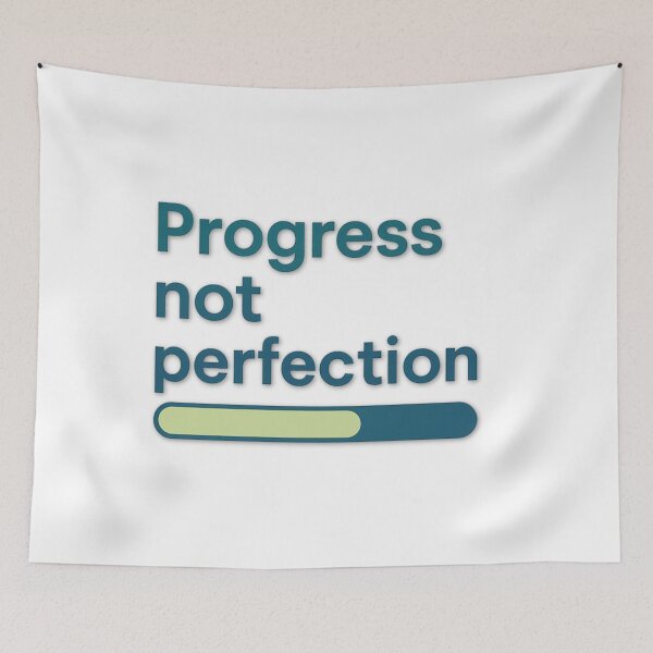 Item preview, Progress not Perfection designed and sold by PS1982 Art Design.