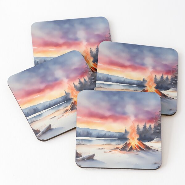 Item preview, Winter Campfire designed and sold by CalmnessbyChoice.