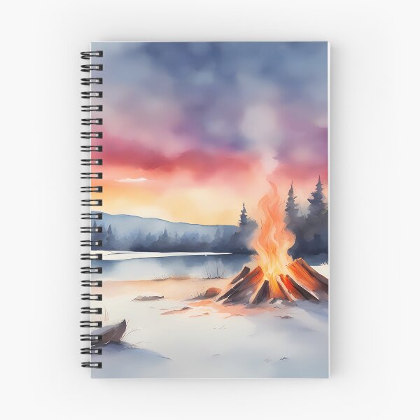 Item preview, Winter Campfire designed and sold by CalmnessbyChoice.
