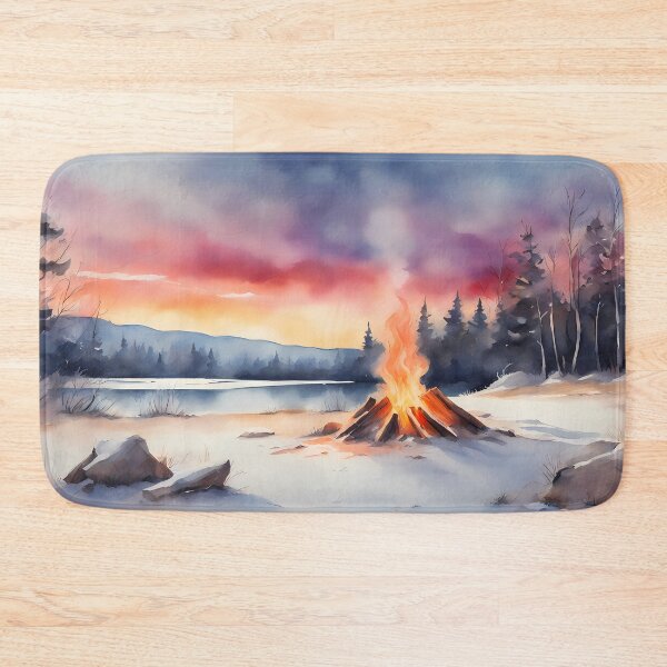 Item preview, Winter Campfire designed and sold by CalmnessbyChoice.