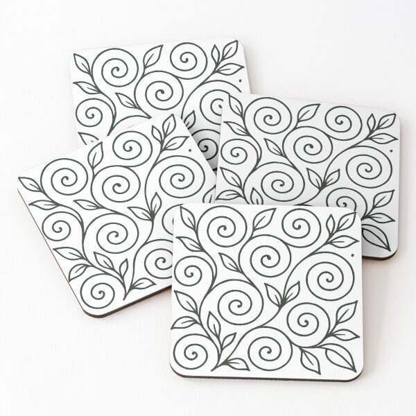 Item preview, Spiral between leaves designed and sold by ColorSapiens.