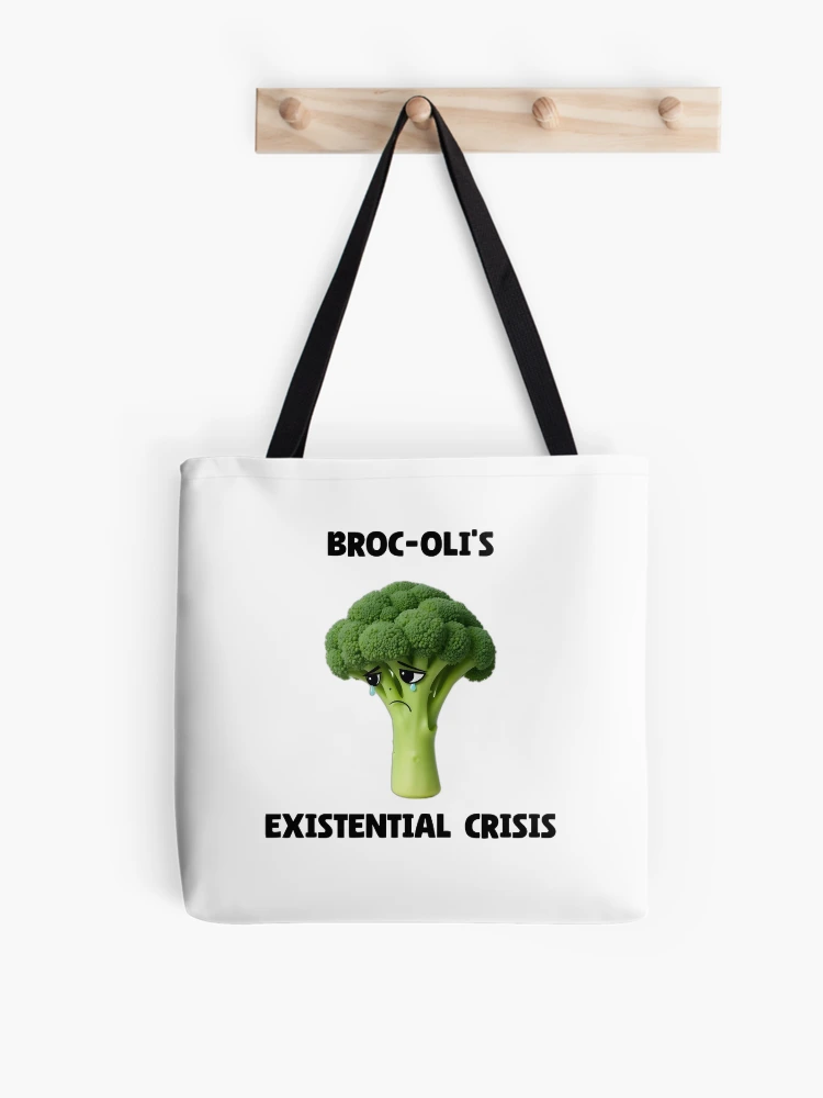 Thumbnail 1 of 2, Tote Bag, Brooding Broccoli designed and sold by allogy.