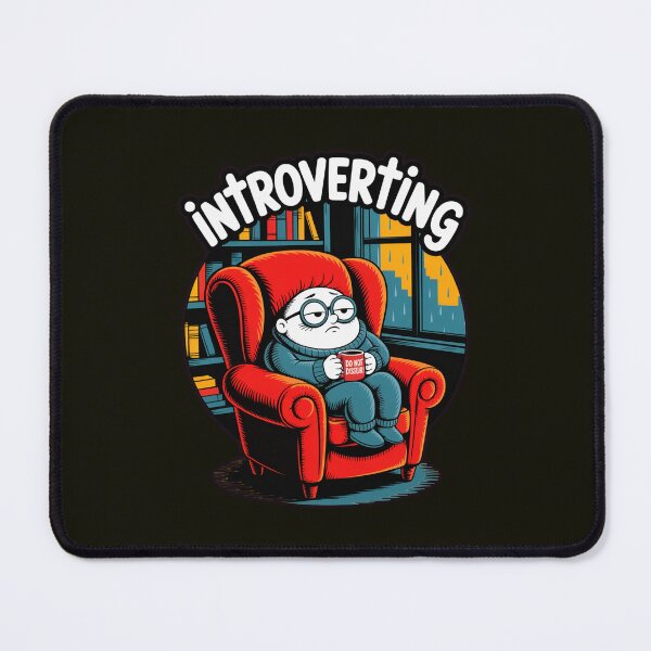 Item preview, Funny Character Introverting With Books at Rainy Day. designed and sold by MonkiFlipp.