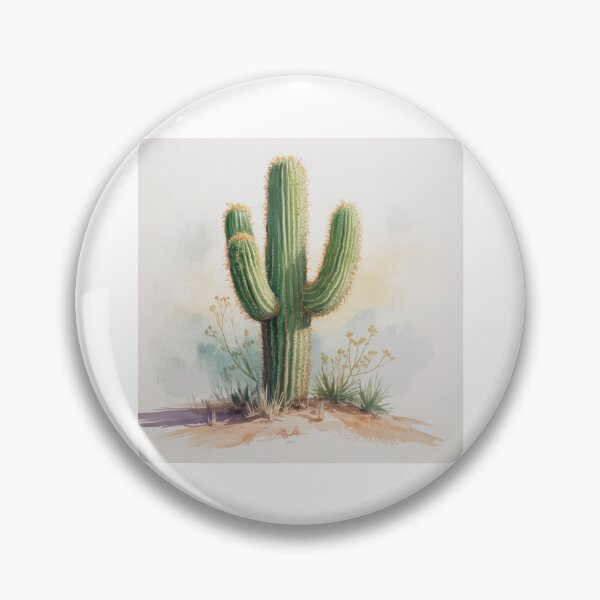 Item preview, watercolor cactus desert designed and sold by ArtQueen777.