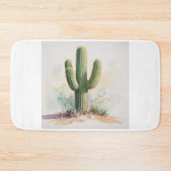 Item preview, watercolor cactus desert designed and sold by ArtQueen777.