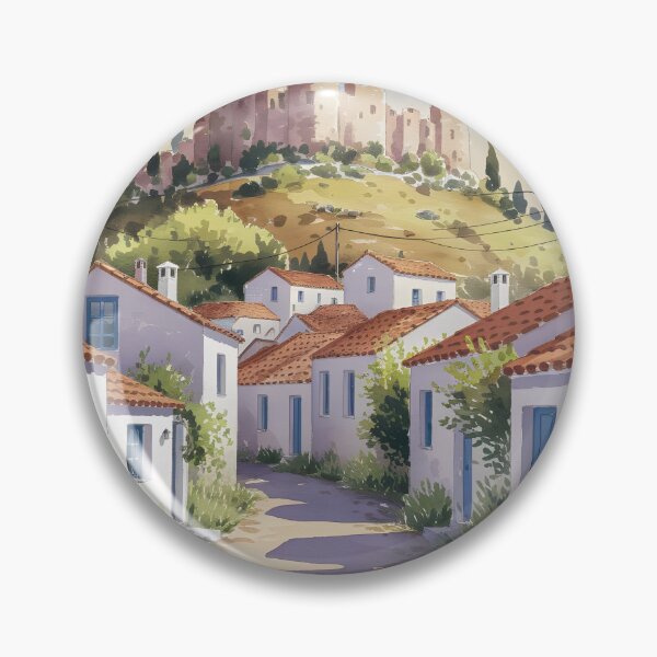 Item preview, Archangelos, Rhodes: Quiet Early Summer Afternoon designed and sold by LSVart.