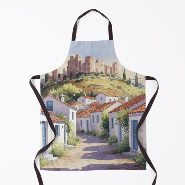 Item preview, Archangelos, Rhodes: Quiet Early Summer Afternoon designed and sold by LSVart.