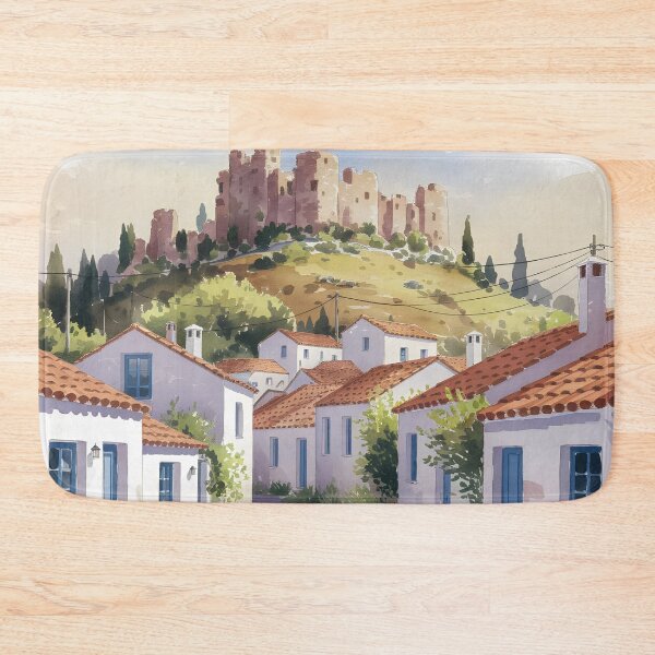 Item preview, Archangelos, Rhodes: Quiet Early Summer Afternoon designed and sold by LSVart.