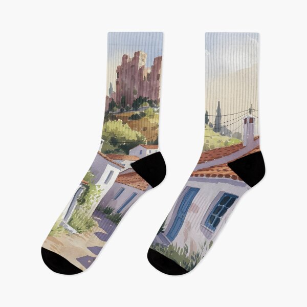 Item preview, Archangelos, Rhodes: Quiet Early Summer Afternoon designed and sold by LSVart.