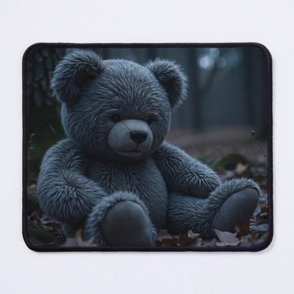 Item preview, Sad Teddy in the Night Forest designed and sold by M-Y-A-R-T-.