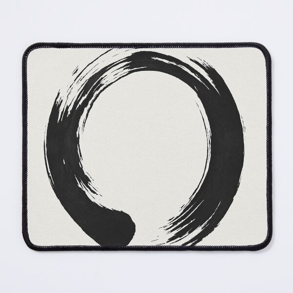 Item preview, Minimal Zen Circle - Mouse Pads designed and sold by PastimeMastery.